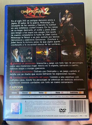 Onimusha 1 y 2 PS2 Capcom