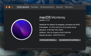 Apple Macbook Pro 2015 A1502