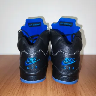 Jordan 5 Awake NY Nero Blu size 45