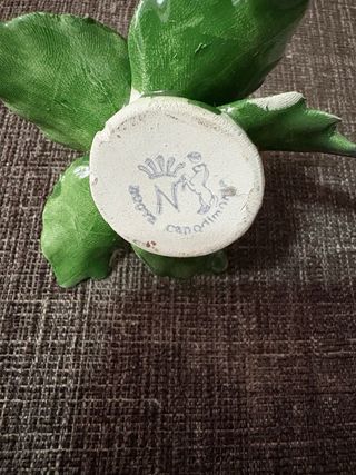 Porcelana Capodimonte, preciosa y delicada flor