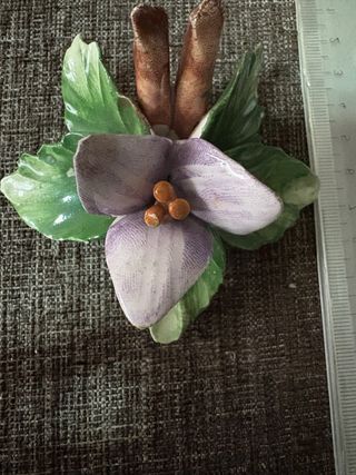 Porcelana Capodimonte, preciosa y delicada flor