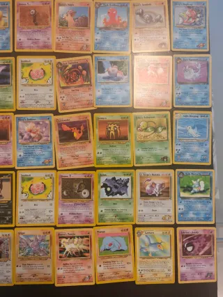 Lote 80 Cartas Pokémon Variadas