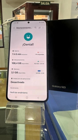 Samsung Galaxy S23 Negro 5G 128GB