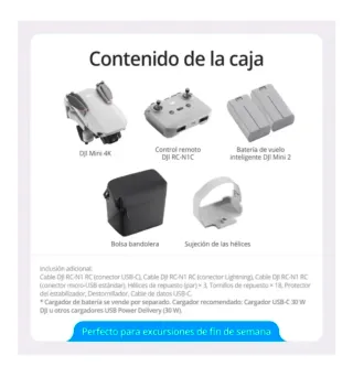DJI Mini 4K Pack Cámara Nuevo