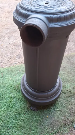 Estufa de leña salamandra
