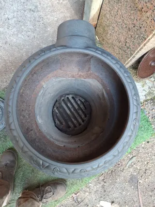 Estufa de leña salamandra