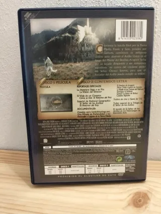 El Señor de los Anillos: El Retorno del Rey DVD