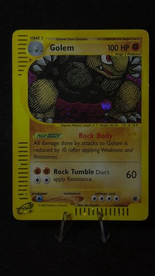 Pokemon Golem Carta