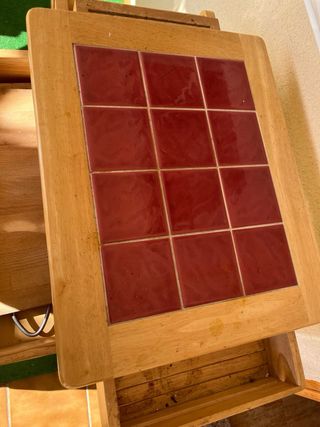 Carrito Auxiliar Cocina Botellero Cajón