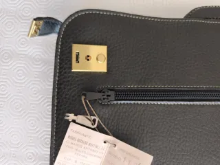 Maletín piel porta documentos/portátil