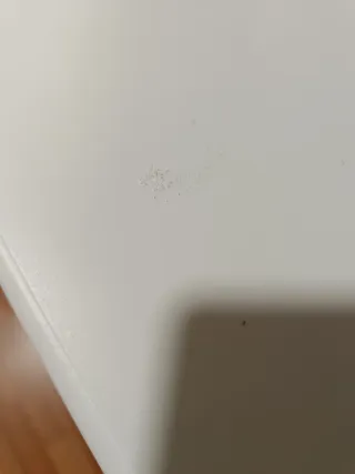 Tocador blanco de madera 70x40