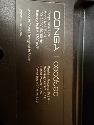 Robot Aspirador Conga 3490 Elite