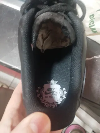 Zapatillas Nike Air Force 1 Talla 41 Negras unisex