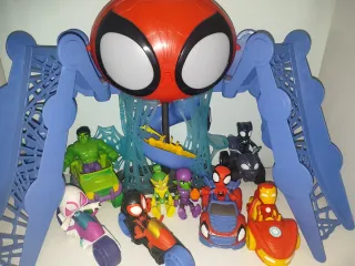 Set Juguetes Spiderman y Amigos