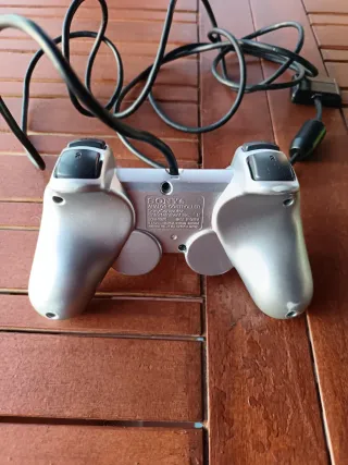 Mando Sony PS2 Plateado