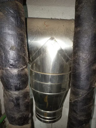 Tubos Doble Pared para Chimenea  25cm