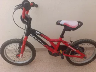 Bicicleta Monty 103 Roja y Negra