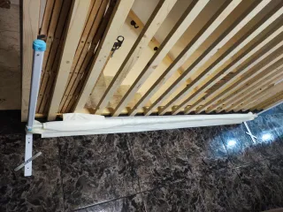 2 x Barandilla protectora para cama de bebé por 20