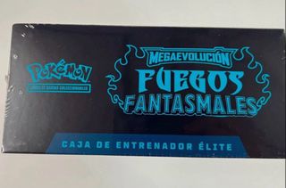 Caja Entrenador Élite Pokémon Fuego Fantasmal
