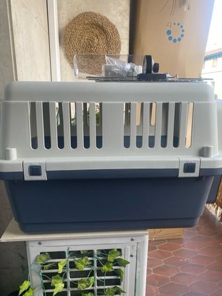 Transportín Perro Nomad Karlie 10kg Beige/Gris