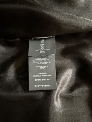 Gabardina de mujer de G-Star Raw (S)