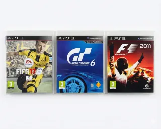 Juegos PS3: FIFA 17, Gran Turismo 6, F1 2011