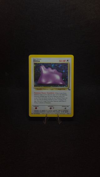 Pokemon Carta Ditto Fossil