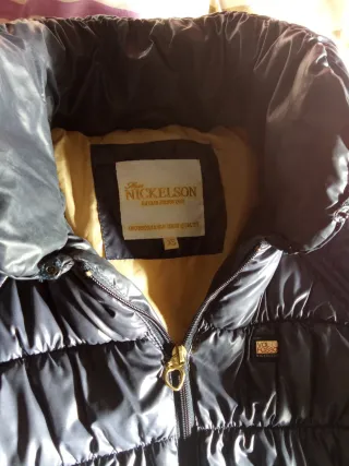 Cazadora Bomber Nickelson Azul Talla XS