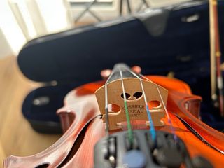 Violín Sielam 1/2 con funda, arco y almohadilla