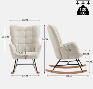 Silla Lactancia Meuble Cosy Beige NUEVA