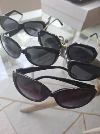 Lote 5 Gafas de Sol Negras