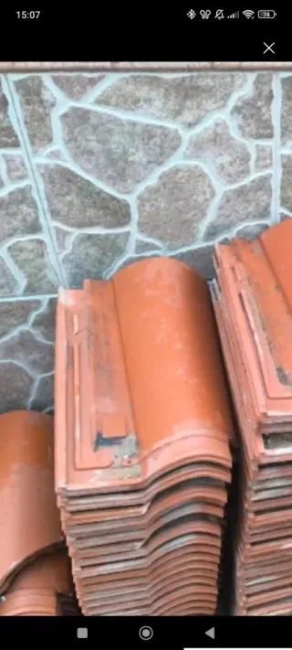 Teja mixta hermanos Díaz redondo 130 tejas