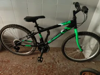 Bicicleta BENBIKE 21 Negra y Verde