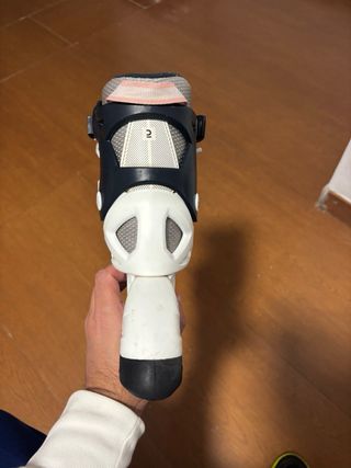 Patines en línea niña OXELO talla 32-35 gris-rosa