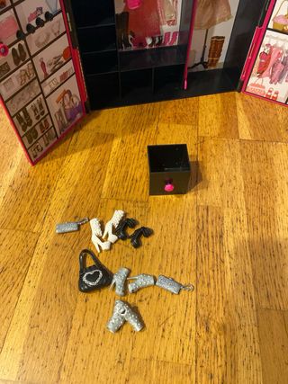 2 Armarios Maleta Barbie Rosas