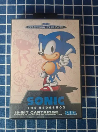 MEGADRIVE ORIGINAL SONIC 1 COMPLETO