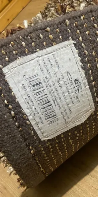 Alfombra pelo 185x120 cm