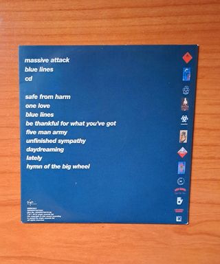 CD Massive Attack Blue Lines