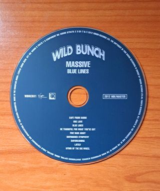CD Massive Attack Blue Lines