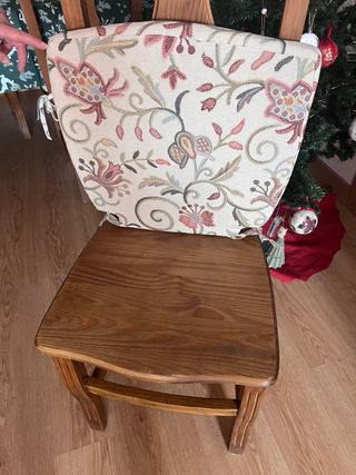 Pack 6 Sillas Comedor Madera Pino