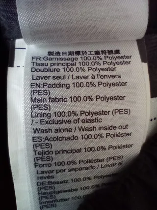 Pantaloni sci bambino Wed'ze neri