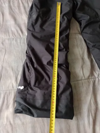 Pantaloni sci bambino Wed'ze neri