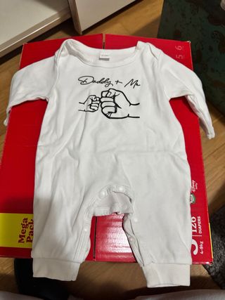 Tutina neonato Daddy + Me 1-3 mesi