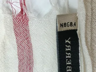 Burberry Bufanda fina pañuelo ligero de lana/seda