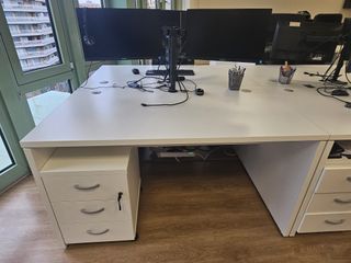 Mesa de oficina 2000 + Cajonera 3 cajones