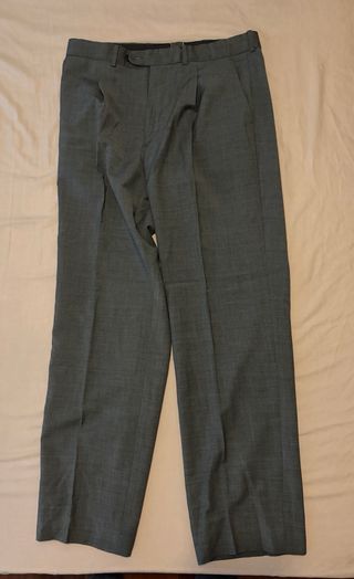 Traje Zara Gris Hombre