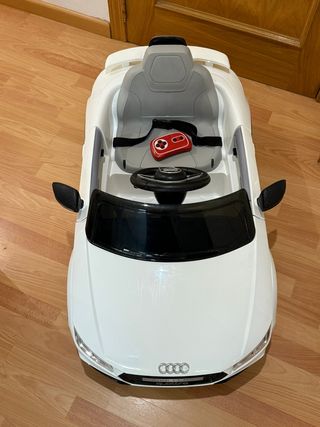Coche Eléctrico Audi TT RS 12V con Mando
