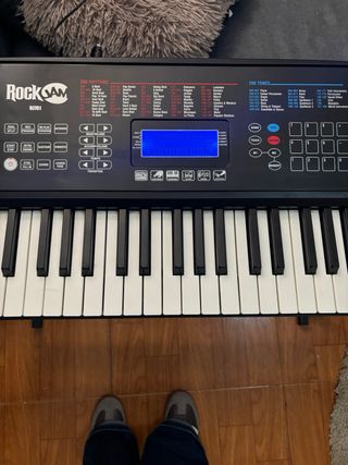 Teclado musical RockJam 61 teclas