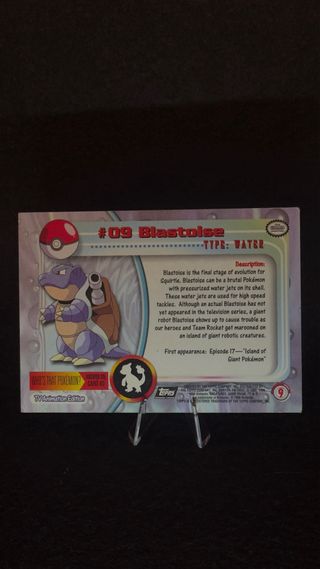 Carta Pokémon Blastoise #09