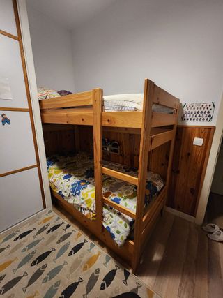 Litera madera LUFE con cajones